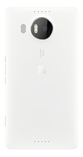 Microsoft Lumia 950 XL Smartphone, Display 5,7 Pollici, Memoria 32 GB, Fotocamera 20 MP, Windows 10, Bianco [Germania]