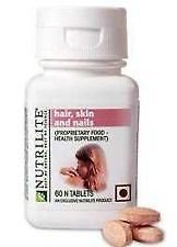 Amway Nutrilite Proprietary Food-Health Supplements for Hair,Skin And Nails Grwoth - 60 Tablets Amway Nutrilite Proprietary Food-Health Supplements for Hair,Skin And Nails Grwoth - 60 Tablets