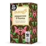 Pukka Herbs Organic Herbal Teas from England Peppermint & Licorice Enriching Teas (a) by Pukka