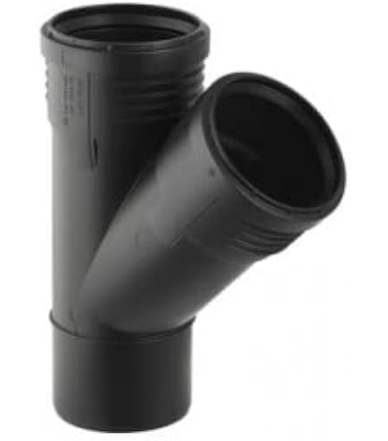 Geberit Tubo GTEM Silent-PP Per Scarico, ø75 Mm, Lunghezza 1000 Mm, A Tre Strati, Per Isolamento Acustico, 390.304.14.1