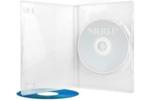 Prodye nierle Exclusive Boitiers DVD, 14 mm, Machine-Pack-Quality, Transparent (Super Clear), 50 pièces