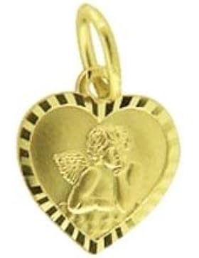 Schutzengel Anhänger echt 585 Gold 14 Karat (Art.213379/051) GRATIS-SOFORT-GRAVUR