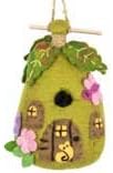 Fairy House Felt Birdhouse