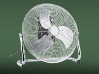 Sichler Haushaltsgeräte Vollmetall-Bodenventilator VT-235.B, 50 W, 30 cm - 3