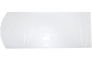 DSC Anti Scuff Bat Tape (White, One Size) | Material-Fibreglass | Bat Face Protection | Clear | Fibreglass | Strong | Waterproof | for Cricket sport | Reduction Cracks | Increase Bat Life