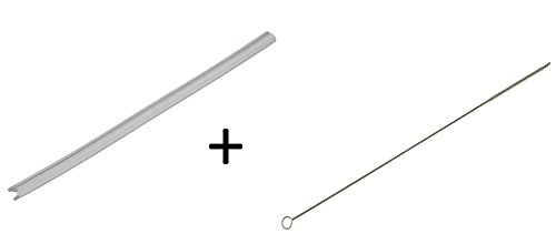 Milchschlauch 0157 (15 cm.) + Piebert Reinigungsbürste für Philips / Saeco Milchbehälter / Kaffeevollautomaten