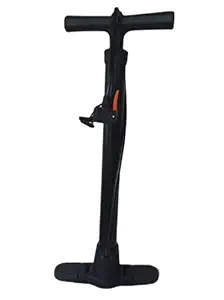 UDee Hand Bicycle/Bike Air Pump with Schrader and Presta, Anti-Slip Foot Pad High Pressure Pump