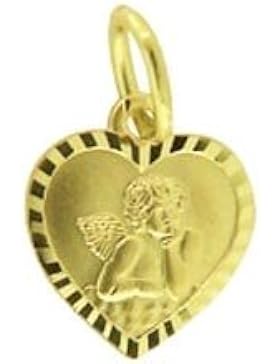 Schutzengel Anhänger echt 585 Gold 14 Karat (022) GRATIS-SOFORT-GRAVUR