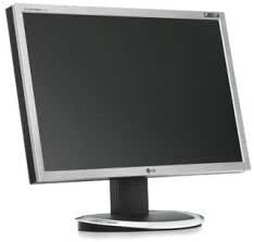 LG L204WT 20" Widescreen LCD Monitor DVI Tilt 5ms 1600:1 Speakers Black