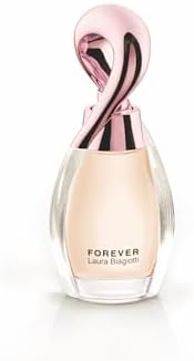 Laura Biagiotti – Forever Eau de Parfum 30 ml – Profumo Donna – Fragranza Floreale, Chypre, Gourmand – Note Delicate e Fruttate – Flacone Scultoreo a Forma di Infinito