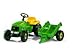 Price comparison product image rolly toys 70540 Franz Cutter John Deere Pedal Tractor with Detachable Trailer