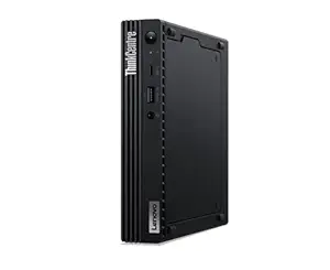 Lenovo Think Centre M70q Intel 10th Gen Core i3 Tiny Desktop (4GB RAM/ 1TB HDD/Windows 10 Professional/Black,1.25Kg), 11DTS13M00