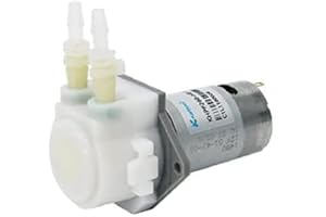 K KAMOER Kamoer KHPP260, Peristaltische Pumpe 12 V DC, Miniatur-Labor, hoher Durchfluss, 220 ml/min, selbstansaugende Umwälzpumpe, kleine Flüssigkeitsdosierpumpe