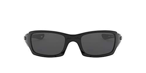 Oakley - Occhiali da sole OO9238-04 Rettangolari, Uomo, Polished Black/Grey (S3)