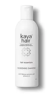Kaya Hair Nourishing Shampoo | Contains Hibiscus Extracts & Almond Oil | Reduces Hair Breakage | Softer Hair | 200ml