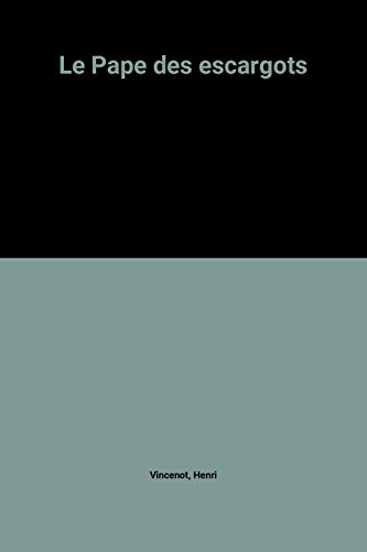 couverture de : Le pape des escargots