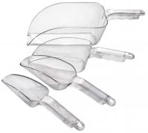 64 oz Polycarbonate Scoop Ideal for Sweets, Candy or Ice by Chabrias Ltd
