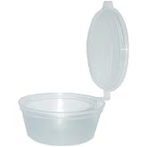 Sert Plastik Kapaklı Sos Kabı 30 cc - 50 Adet