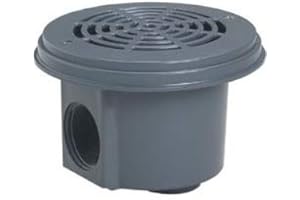 Hayward Bonde de Fond Piscine béton et Liner cofies Gris Anthracite