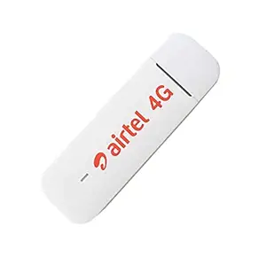 SHOPTRONIX Airtel Huawei E3372h-607 150Mbps 4-G LTE USB Dongle Stick Data Card 2G/3G/4G All SIM Network with CRC9 2 Pieces Antenna for Better Signal