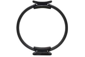 QIANDERER Anillo de pilates con doble asa para yoga, ejercitador interior de muslos para mujeres y hombres, círculo de resistencia para yoga