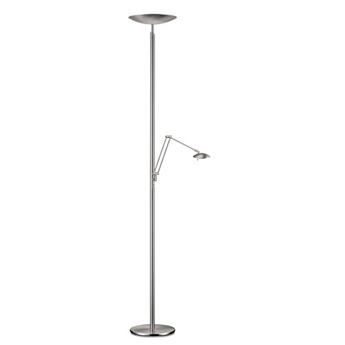 Knapstein Stehleuchte, Deckenfluter, messing matt GKS-41.940.03