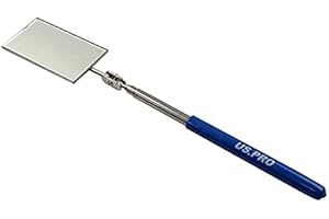 US Pro Miroir d'inspection télescopique – Rectangulaire 6782