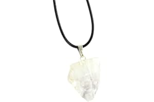 Jet International Apophyllite Colgante Point Gemstone Healing Reiki Chakra Equilibrio India Holy Energized