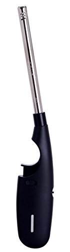 4stk. Stabfeuerzeug Sturmfeuerzeug Feuerzeug Stab-Sturmfeuerzeug „Turbo Power“ 26,5 cm lang orange Sturmflamme, Nachfüllbar - 4