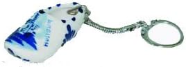 Delfts Blauw Holland Souvenir Keyring 5 cm