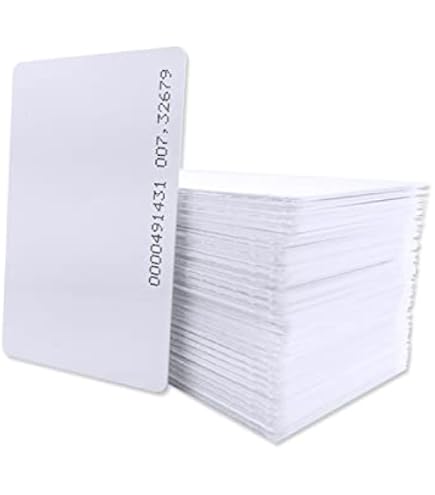YARONGTECH (pack of 10) RFID 125KHZ Em4305 blank white cards writable rewrite cards