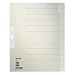 Produktbild Leitz Blanko-Register Tauenpapier, šberbreit - A4, 12 Blatt, grau
