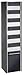 Produktbild KEUCO Seitenschrank Plan b_free 37544 Wäschekorb weiß/Glas schwarz 37544743300