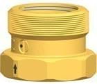 PAW Gravity brake DN25 - 6/4"x 6/4" for Circulation pump with Air passage for vertical and horizontal Panel