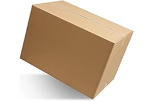Mottola Packaging - Scatoloni Cartone 112x58x40 cm (5 pz) - Scatole Doppia Onda Avana Extra-Grandi per Spedizione e Trasloco - Resistenti, Riciclabili - Made in Italy