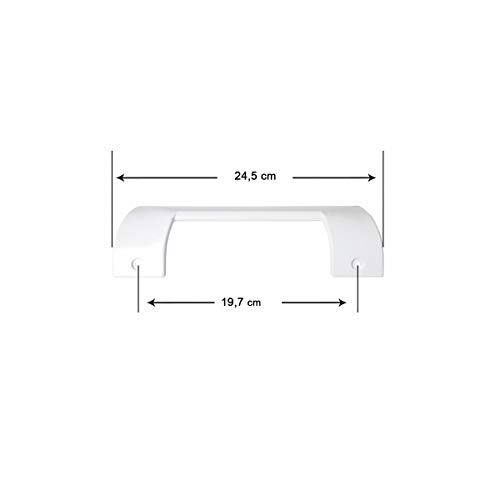 Recamania Tirador Puerta frigorifico Blanco, Balay 3KF4930A01 490705