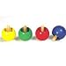 Wooden Flip top spinning top that turns upside down