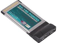 Dawicontrol DC-150 Cardbus eSATA Controller – 2 Port)