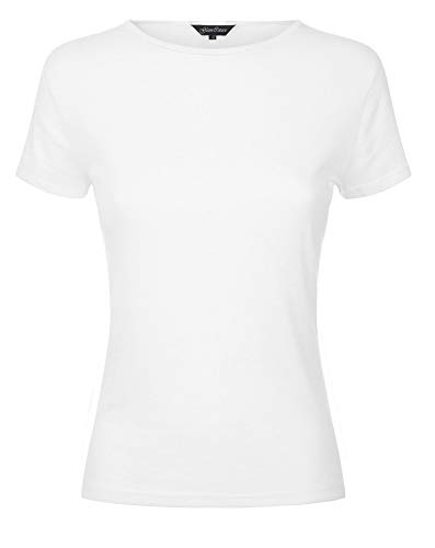 Papaval Kids Plain Basic Top Short Cap Sleeve Girls Boys T-Shirt Tops Crew Uniform