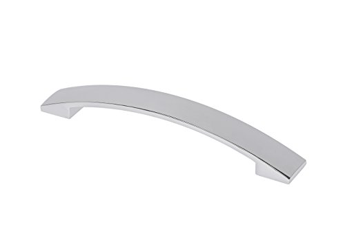 10 Stück - Schubladengriffe Chrom poliert Möbelgriffe 160 mm Bogengriffe - Modell BELINDA | Griff Höhe 32 mm | Aluminium Küchengriff abgerundet | Möbelbeschläge von GedoTec 10 Stück - Schubladengriffe Chrom poliert Möbelgriffe 160 mm Bogengriffe - Modell BELINDA | Griff Höhe 32 mm | Aluminium Küchengriff abgerundet | Möbelbeschläge von GedoTec