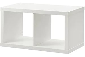 ‎IKEA Ikea Kallax Regal, Bücherregal, Wandregal, Raumteiler in weiß (77 x 42 cm)