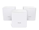 router dual wan gigabit Diseñado para atravesar la pared de tu casa, NOVA MW5S sustituye a tu router o extensor de red tradicional con la nueva tecnología en malla, MW5S crea una red WiFi distribuida que cubre hasta 100- 300mt, ideal para 3 habitaciones, dándote una experiencia Wi-Fi con cobertura en toda tu casa