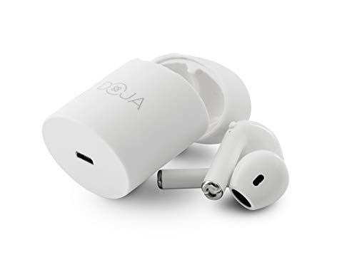 DOJA Barcelona | Auriculares Bluetooth 4.2 inalambricos | i9 2019| Cascos de Calidad y Buena duracion de bateria | Micrófono para Manos Libres | Caja de Carga | VALIDOS para Cualquier Dispositivo