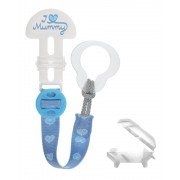 MAM 2 x Schnullerkette – I Love Mummy & I Love Daddy (Blau) - 2