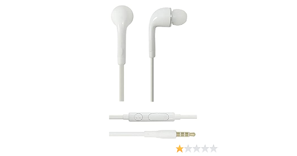 K-S-Trade Auricolari Compatibile con Xiaomi Mi 9 Lite con Microfono E  Controllo del Volume Jack da 3,5 Mm Bianco Tappi Compatibile con Le  Orecchie Cuffie Borchie Cuffia Stereo Universal : Amazon.it: Elettronica