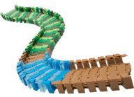 Preisvergleich Produktbild FLEXI-TRAX 50 Bahnteile, Abenteuerbahn