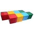 Waahkart Home Decor Colourful Multipurpose Block Stool