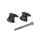 Muy ligero Adaptador tija Ritchey S.Italia Carbono 8x8,5mm Negro