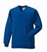 Jerzees kids V-neck sweat in royal age 7-8