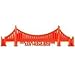 Produktbild San Francisco Red Golden Gate Bridge Magnet by City Coffee Mugs